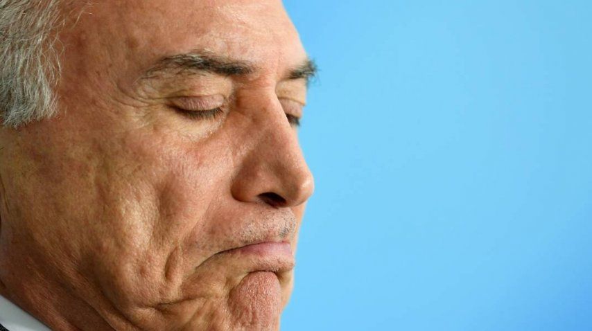 Michel Temer en problemas<br>