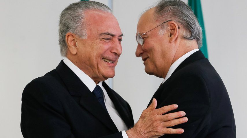 Michel Temer y Roberto Freire